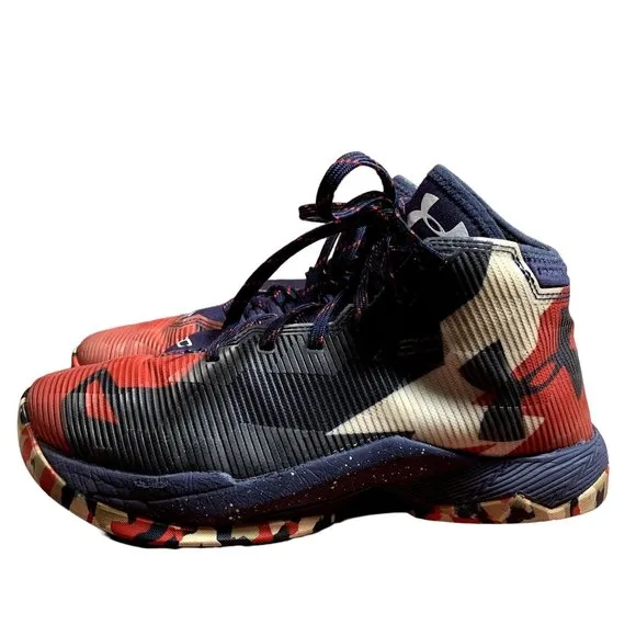 Under Armour Sneakers Steph Curry 2.5 USA Charged Youth Mens 6Y Basketball Shoes