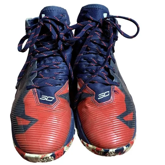 Under Armour Sneakers Steph Curry 2.5 USA Charged Youth Mens 6Y Basketball Shoes