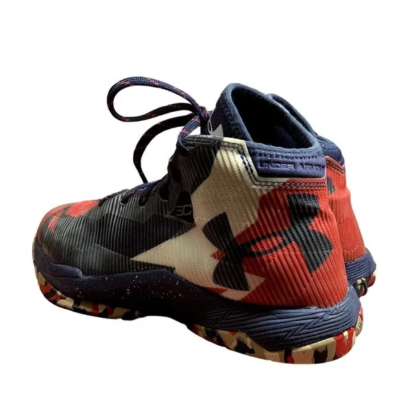Under Armour Sneakers Steph Curry 2.5 USA Charged Youth Mens 6Y Basketball Shoes