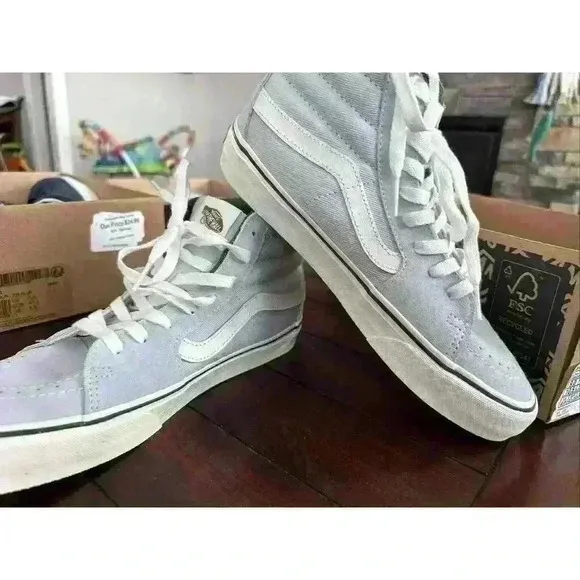 Unisex Sneakers &amp; Athletic Shoes Vans SK8-Hi VR3 Mens 9 Womens 10.5 Light blue