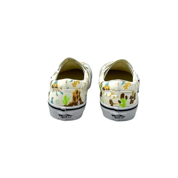 VANS Classic Slip On Shoe Men's Size Sneakers Skate Low Canvas White VN000BVZBPH