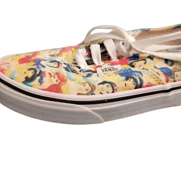 Vans Disney Princesses Snow White Little Mermaid Belle Jasmine Cinderella Shoes