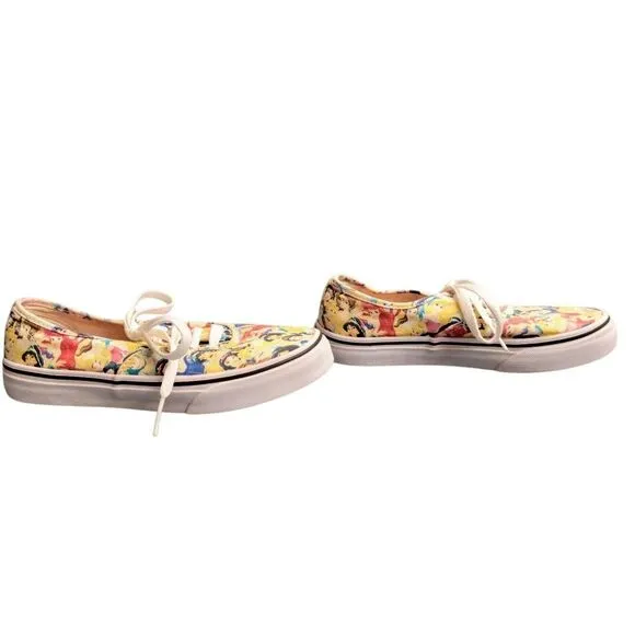 Vans Disney Princesses Snow White Little Mermaid Belle Jasmine Cinderella Shoes