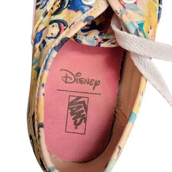 Vans Disney Princesses Snow White Little Mermaid Belle Jasmine Cinderella Shoes