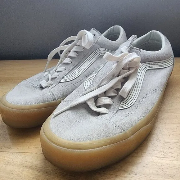 Vans Double Light Style 36 Skate Shoes Dawn Blue/Gum Mens 8.5 Womens 10