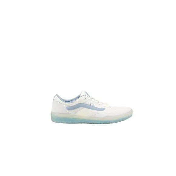 Vans Leather Rubber Sole Shoes Men White Sneakers