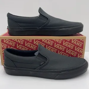 Vans Men's Black Slip-On Shoes Classic Slip-On(Made Forthmkrs)BIkblVN0A3MUDV7W