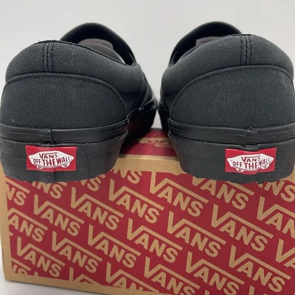 Vans Men's Black Slip-On Shoes Classic Slip-On(Made Forthmkrs)BIkblVN0A3MUDV7W