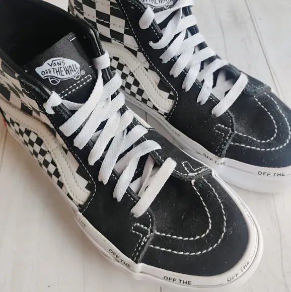 VANS NEW Sk8-Hi Old Skool Checkered Shoes