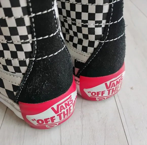 VANS NEW Sk8-Hi Old Skool Checkered Shoes