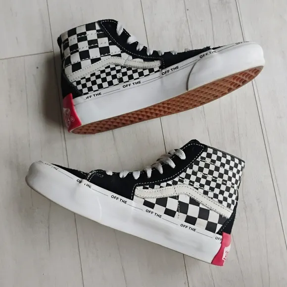 VANS NEW Sk8-Hi Old Skool Checkered Shoes