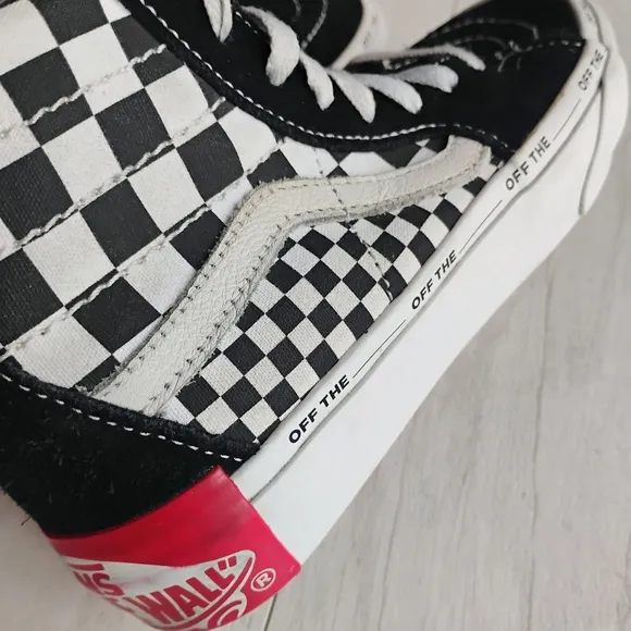 VANS NEW Sk8-Hi Old Skool Mixed Checkered Shoes