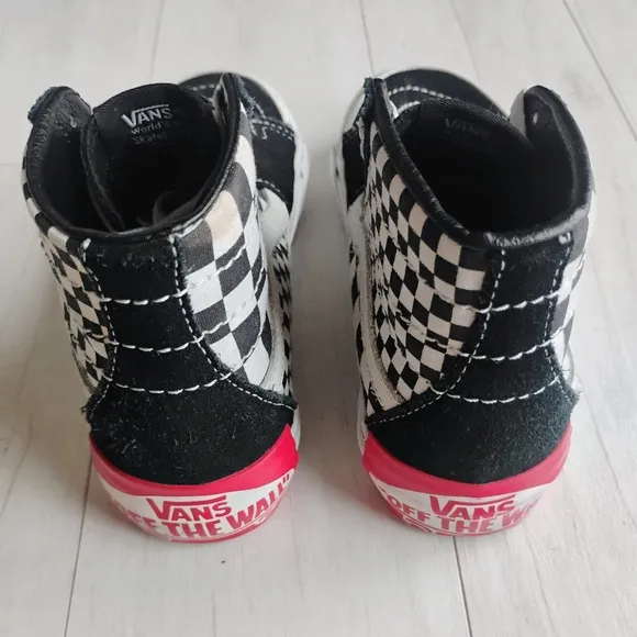 VANS NEW Sk8-Hi Old Skool Mixed Checkered Shoes