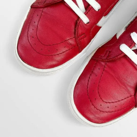 Vans SK8-HI Cup California Leather Chilli Pepper Sneakers Skateboarding Size 7.5