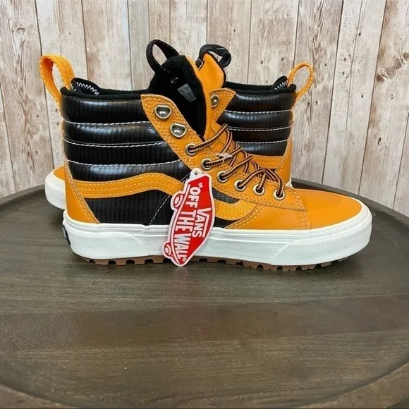 Vans Sk8-Hi Mte 2.0 Dx High Top Leather Sneaker Boots Size 6.5 Women