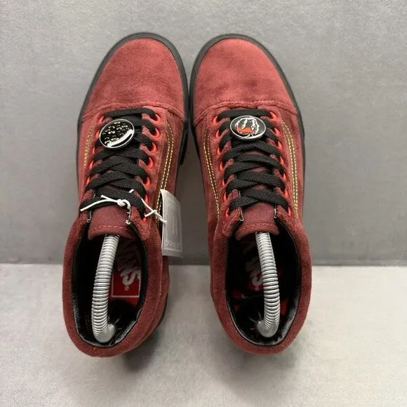 Vans Stackform x Disney Womens Size 8 Shoes 'Poison Apple' Snow White Sneakers