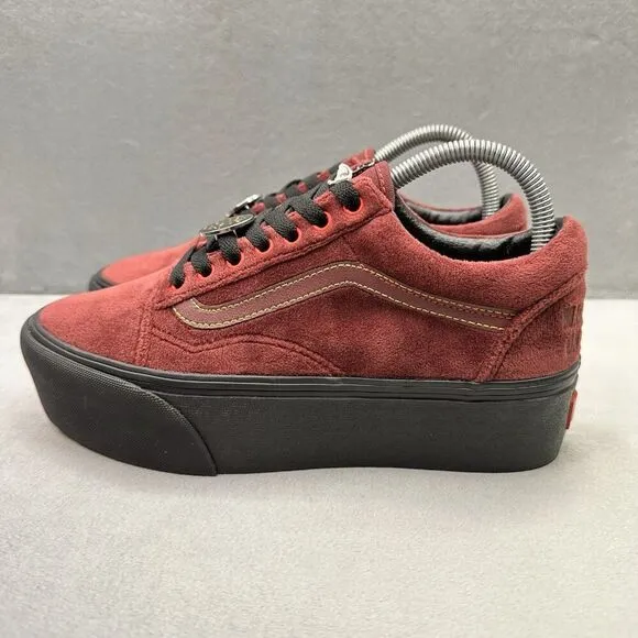 Vans Stackform x Disney Womens Size 8 Shoes 'Poison Apple' Snow White Sneakers