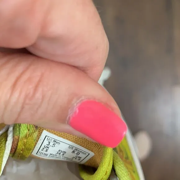 Vans Sunflower Vincent Van Gogh Yellow/Green Shoes