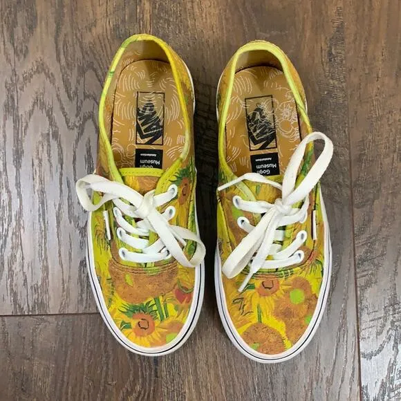 Vans Sunflower Vincent Van Gogh Yellow/Green Shoes