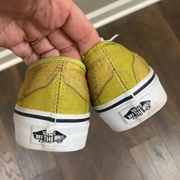 Vans Sunflower Vincent Van Gogh Yellow/Green Shoes