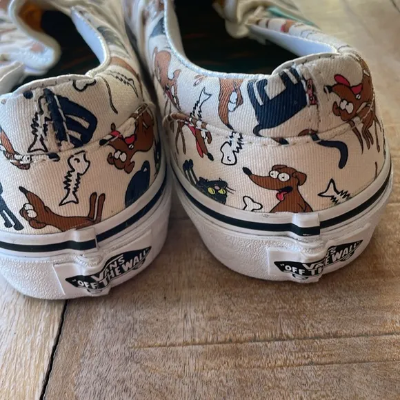 Vans The Simpsons slide on shoes Kids 2.5