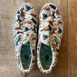 Vans The Simpsons slide on shoes Kids 2.5