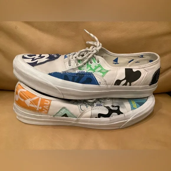 Vans Vault x Geoff McFtridge OG Authentic Gamelan Of Tags
