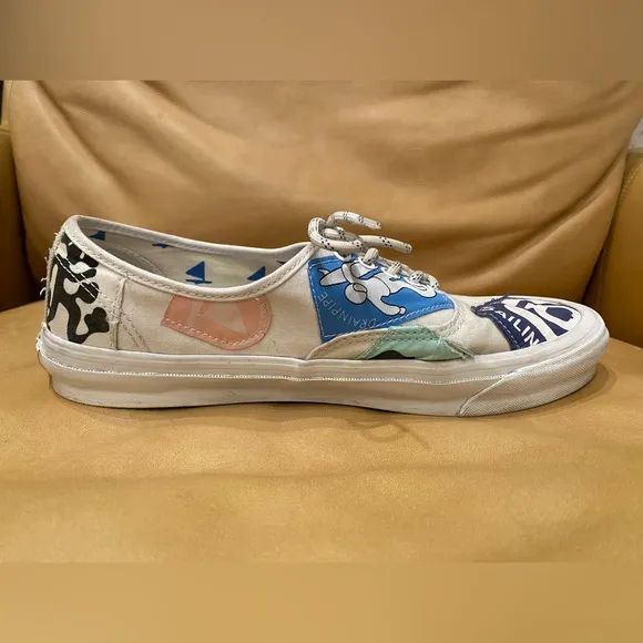 Vans Vault x Geoff McFtridge OG Authentic Gamelan Of Tags