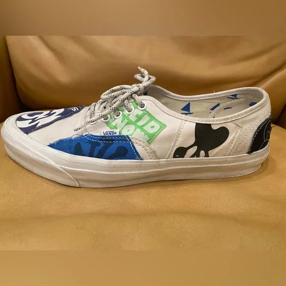 Vans Vault x Geoff McFtridge OG Authentic Gamelan Of Tags
