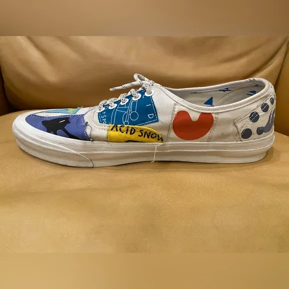 Vans Vault x Geoff McFtridge OG Authentic Gamelan Of Tags