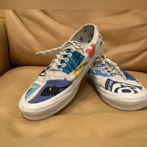 Vans Vault x Geoff McFtridge OG Authentic Gamelan Of Tags