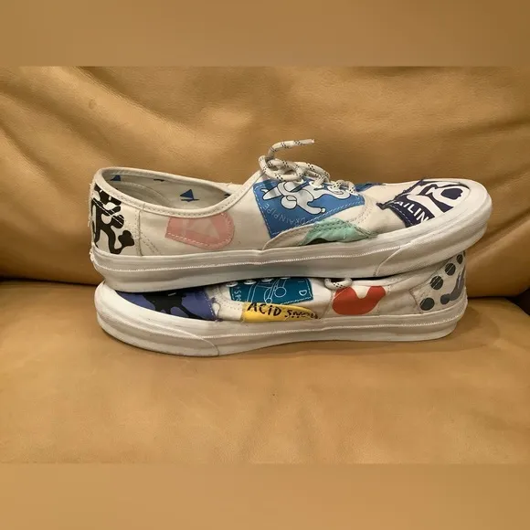 Vans Vault x Geoff McFtridge OG Authentic Gamelan Of Tags