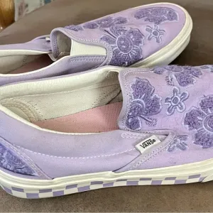 Vans Women's Purple Slip-On Shoes