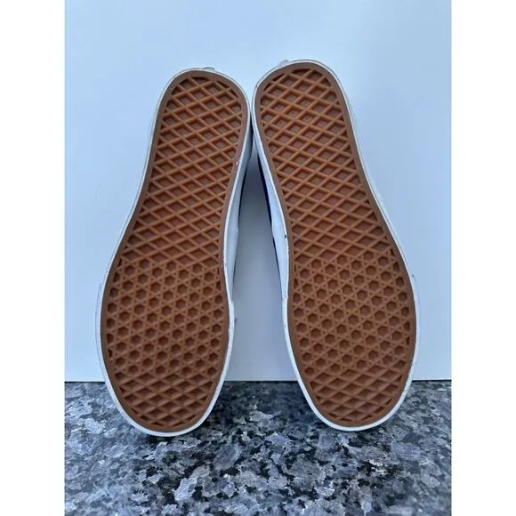 Vans x MLB New York NY Mets AOP Logo Blue Shoes Men’s Size 7.5 / Women's 9