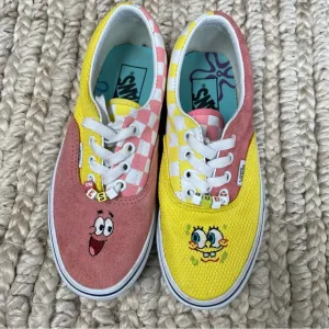 Vans x Spongebob Squarepants &amp; Patrick “Best Buds” Shoes sneakers women’s 5.5