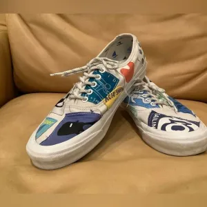 Vans Vault x Geoff McFtridge OG Authentic Gamelan Of Tags