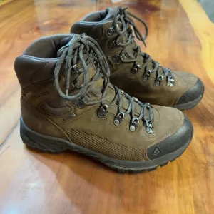 Vasque 7160 Leather Boots 7.5 M Men's Hiking Outdoor Lace Saint Elias Gore-tex
