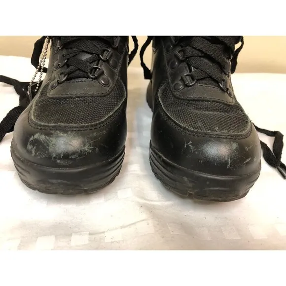 Vasque Gore-tex Hiking Boots Kids black  leather shoes Thinsulate US sz 4
