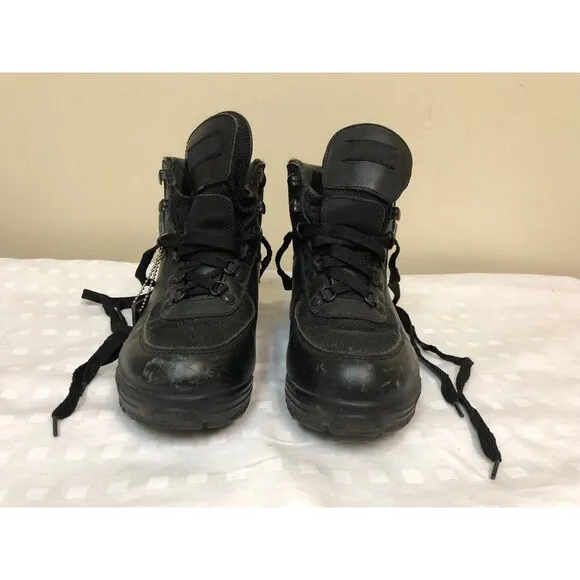 Vasque Gore-tex Hiking Boots Kids black  leather shoes Thinsulate US sz 4