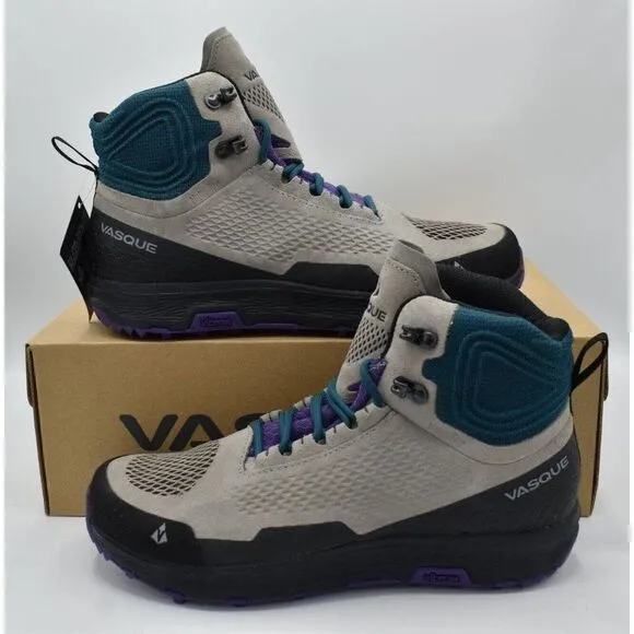 Vasque Womens Size 8.5 Breeze LT NTX Drizzle Grey Hiking Boots Shoes