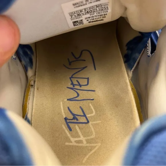 Vetements x Reebok InstaPump Fury Blue Blast