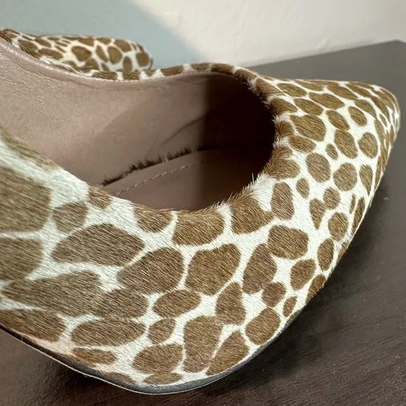 Vince Camuto - Spotted Snow Cheetah Pony Hair Heels