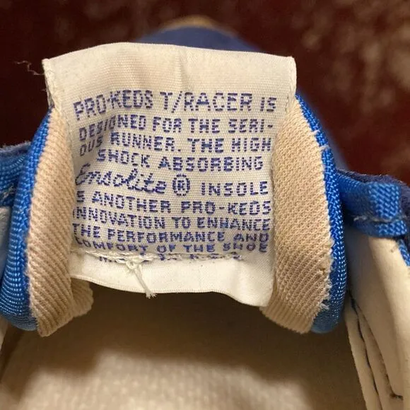 Vintage 1980s Pro Keds T/Racer Shoes
