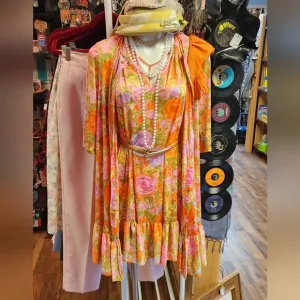 Vintage 60s Vanity Fair Nightgown &amp; Bedcoat