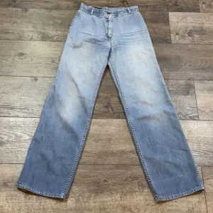 Vintage 70s Foxmoor High-Rise Straight Leg Light Blue Jeans Women's 13 - 26 x 31
