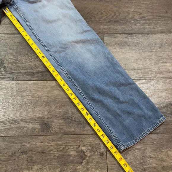 Vintage 70s Foxmoor High-Rise Straight Leg Light Blue Jeans Women's 13 - 26 x 31