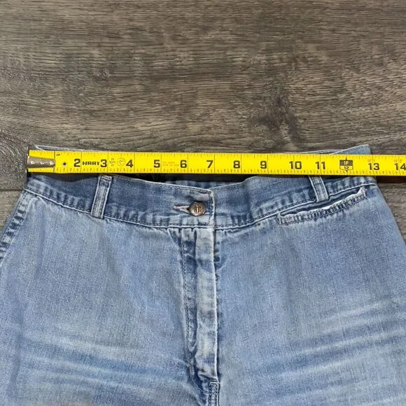 Vintage 70s Foxmoor High-Rise Straight Leg Light Blue Jeans Women's 13 - 26 x 31