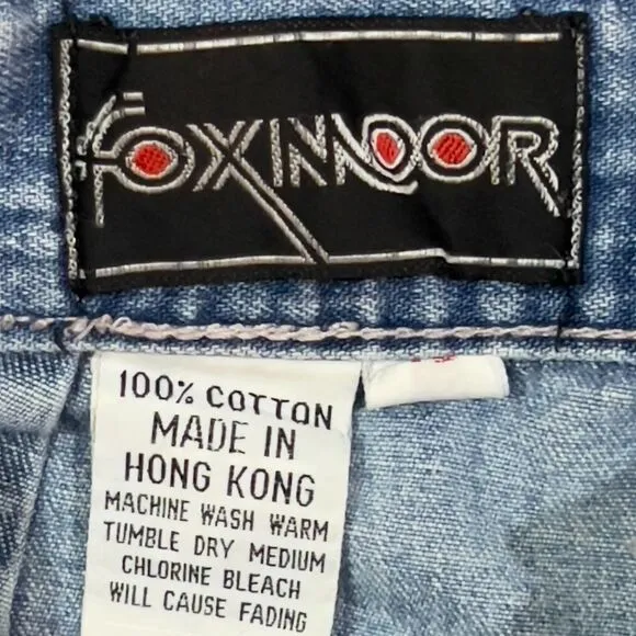 Vintage 70s Foxmoor High-Rise Straight Leg Light Blue Jeans Women's 13 - 26 x 31