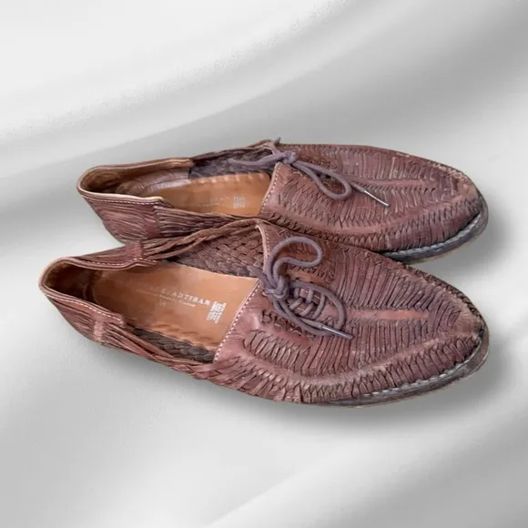 Vintage Artisan Leather Shoes