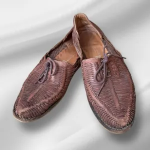 Vintage Artisan Leather Shoes